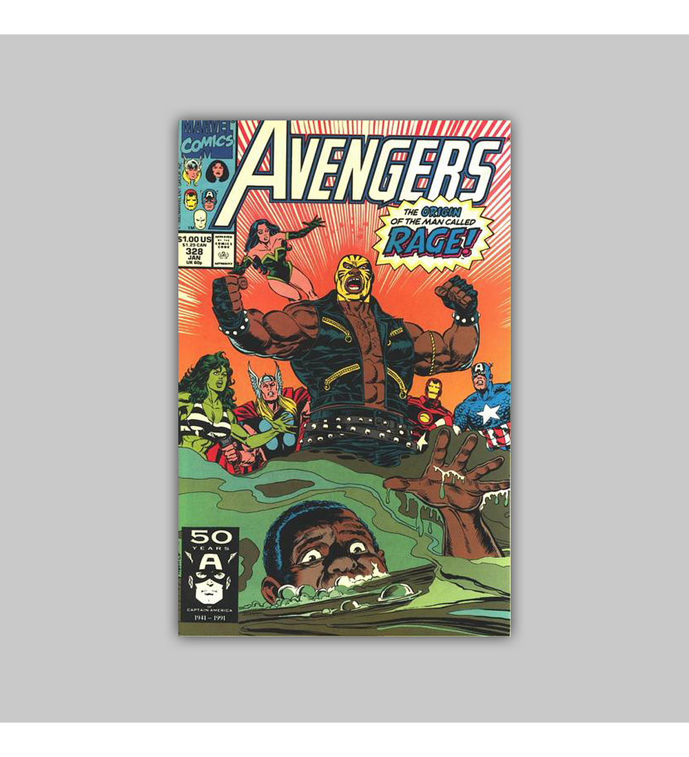 Avengers 328 1991