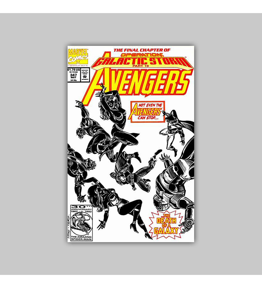 Avengers 347 1992