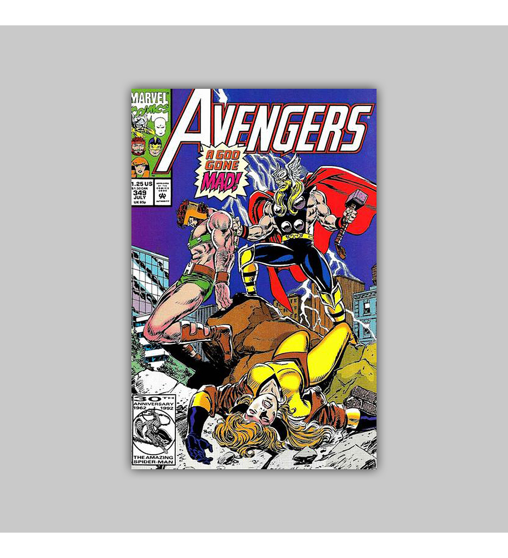 Avengers 349 1992