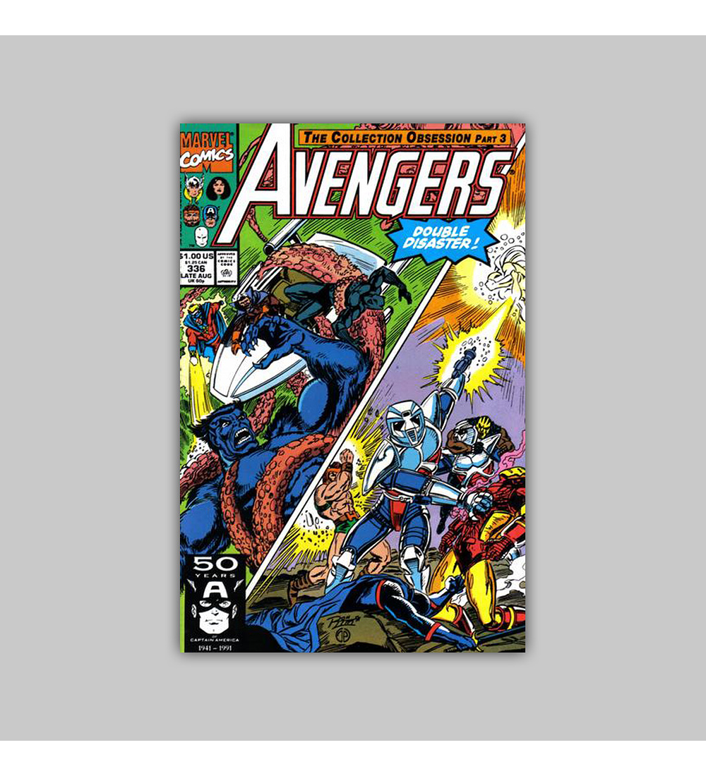 Avengers 336 1991