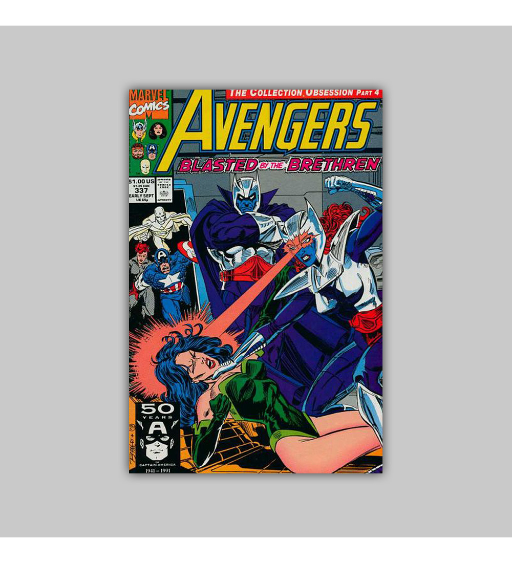 Avengers 337 1991