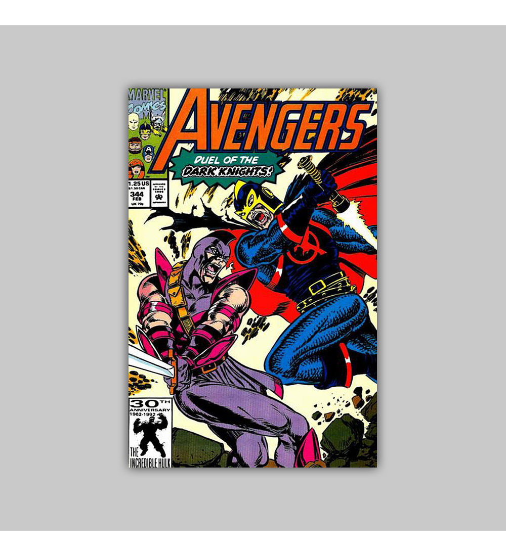 Avengers 344 1992