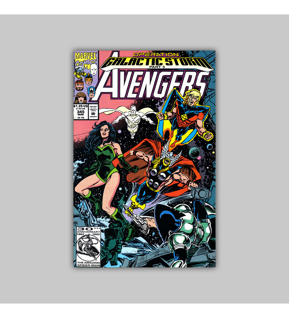 Avengers 345 1992