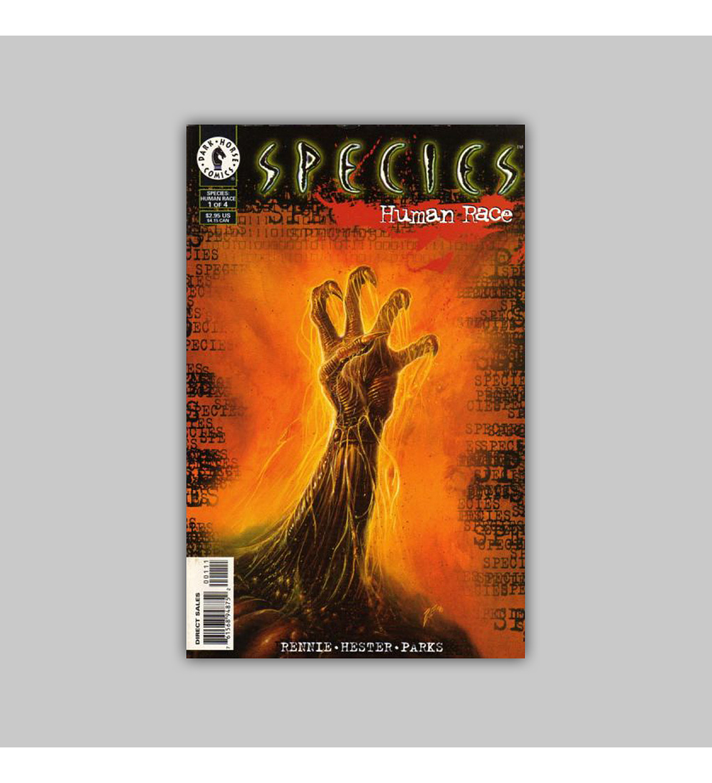 Species: Human Race 1 VF (8.0) 1996