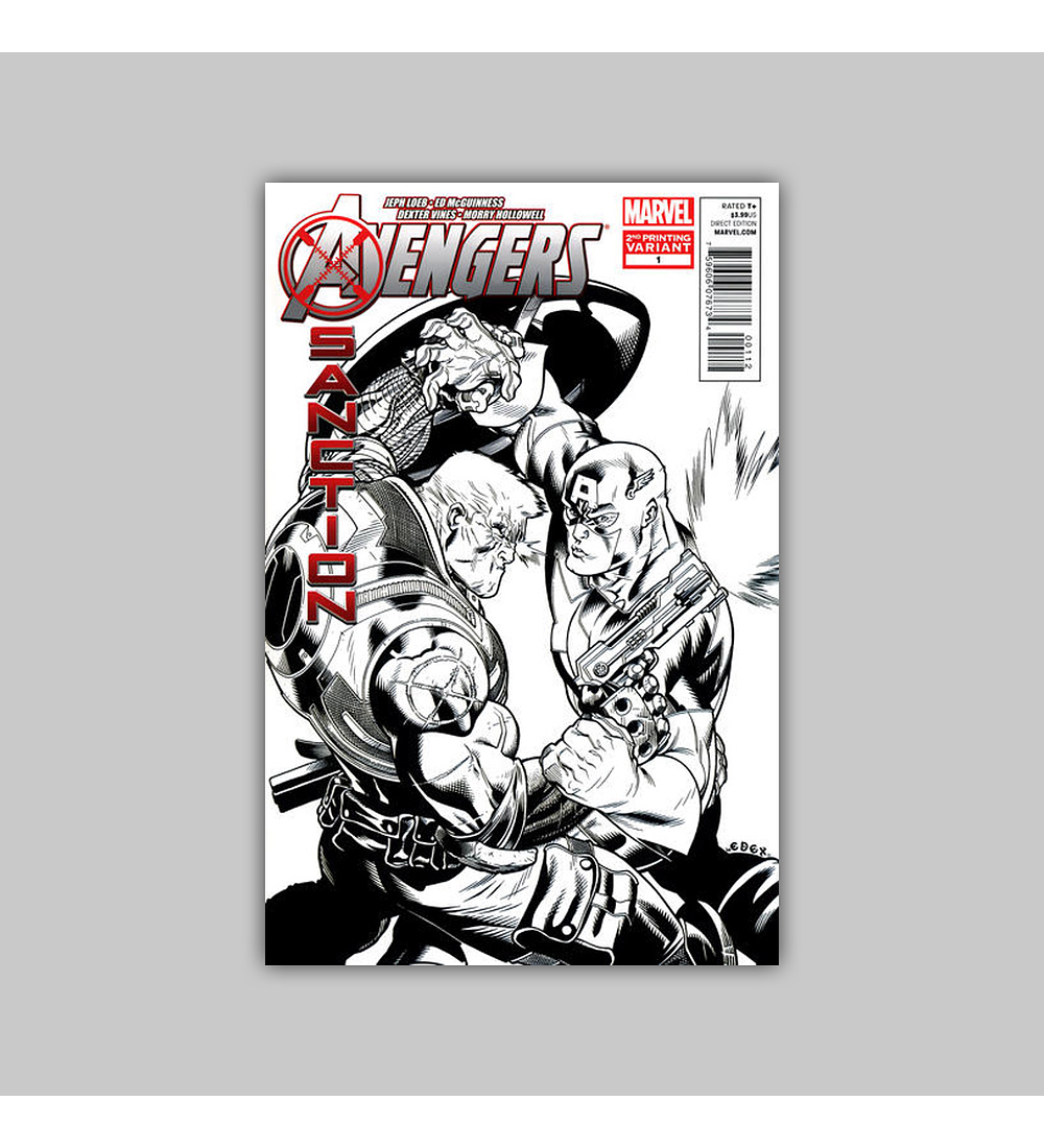 Avengers: X-Sanction 1 2nd printing 2011