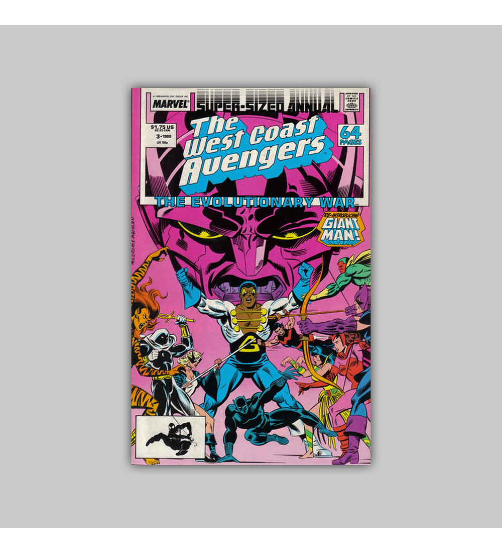 Avengers West Coast Annual 3 1989
