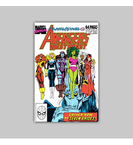 Avengers West Coast Annual 4 1989