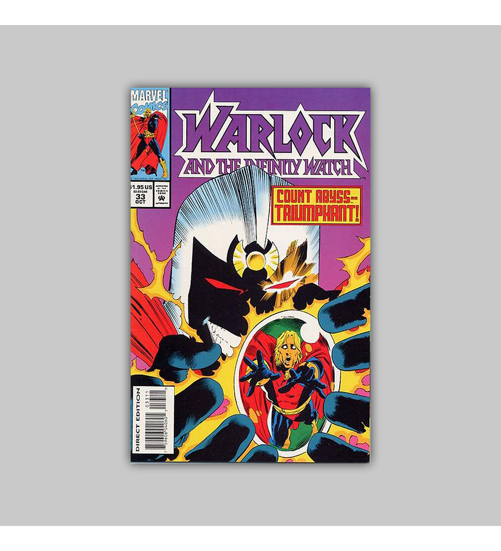 Warlock and the Infinity Watch 33 VF (8.0) 1994
