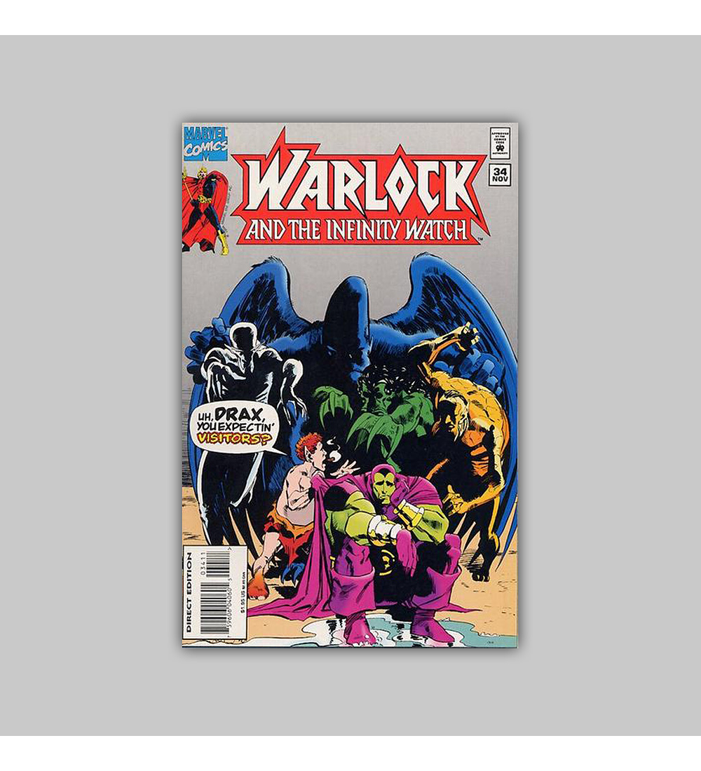 Warlock and the Infinity Watch 34 1994