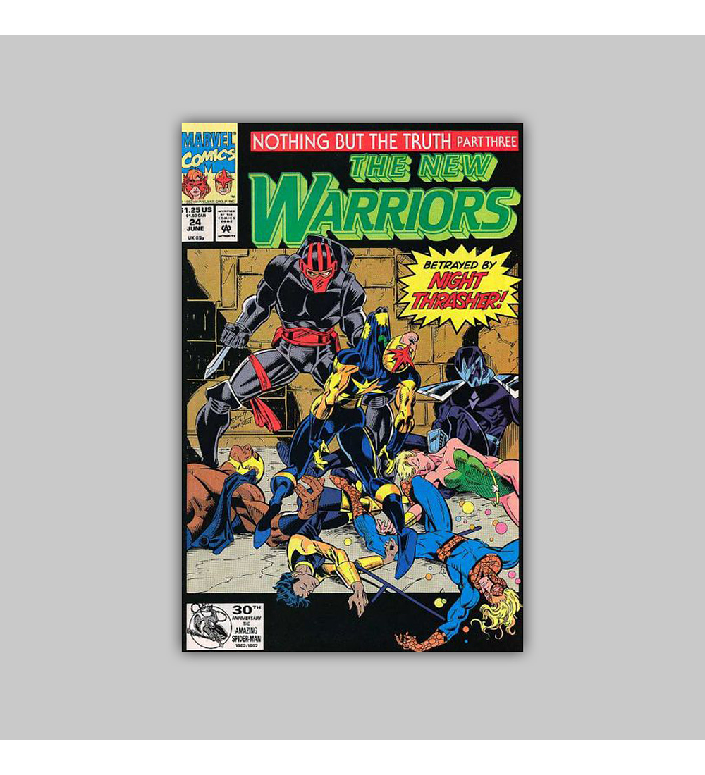 New Warriors 24 1992