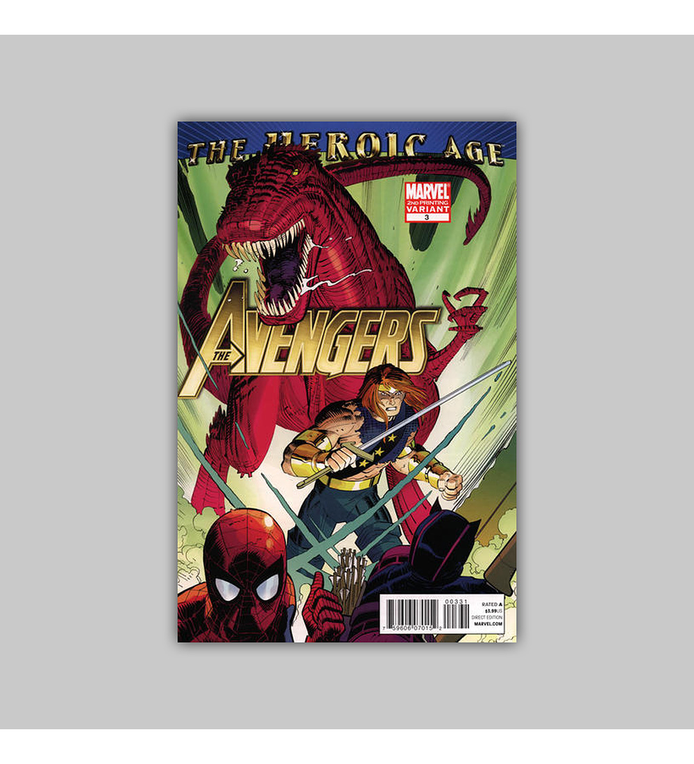 Avengers (Vol. 4) 3 2nd printing 2010