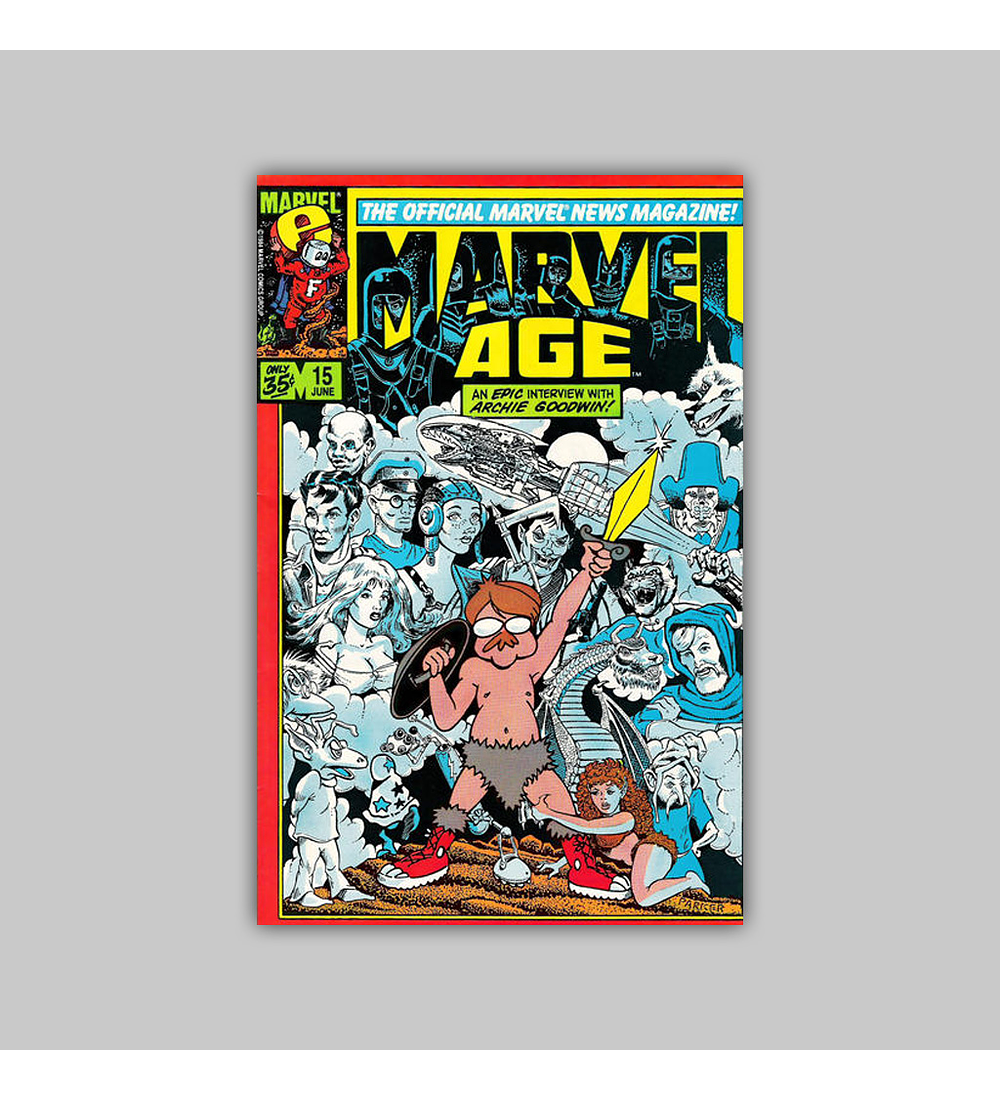 Marvel Age 15 1984