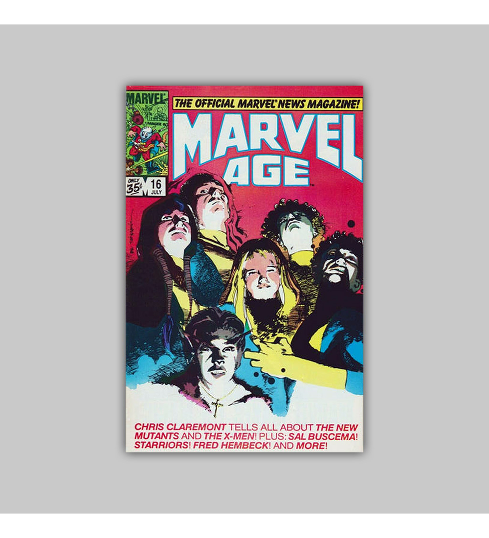 Marvel Age 16 1984