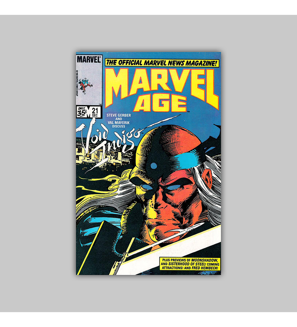 Marvel Age 21 1984