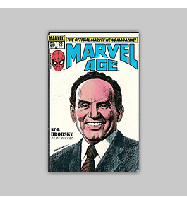 Marvel Age 22 1985