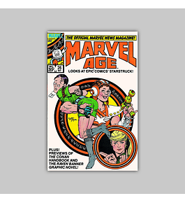 Marvel Age 26 1985