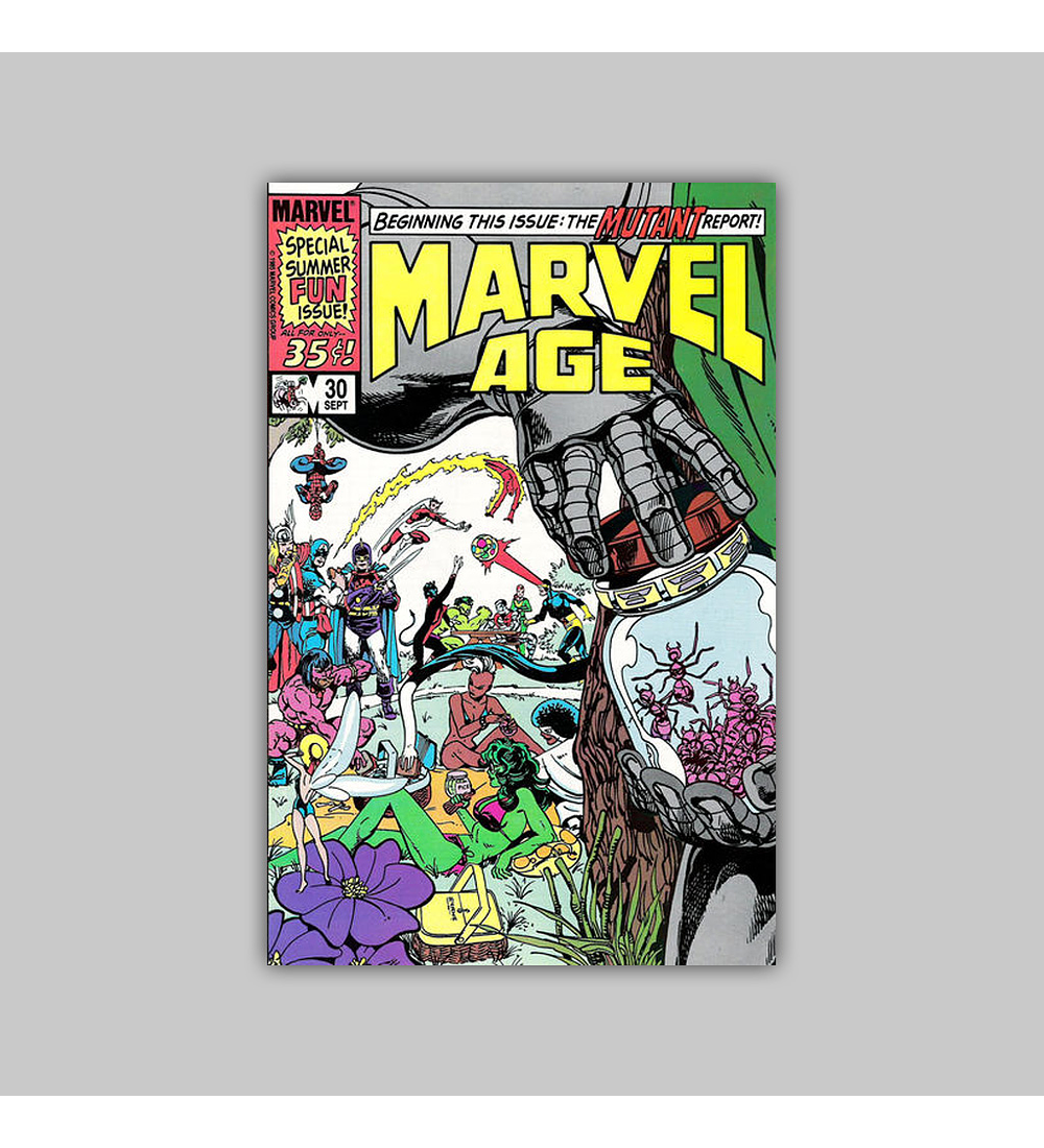 Marvel Age 30 1985