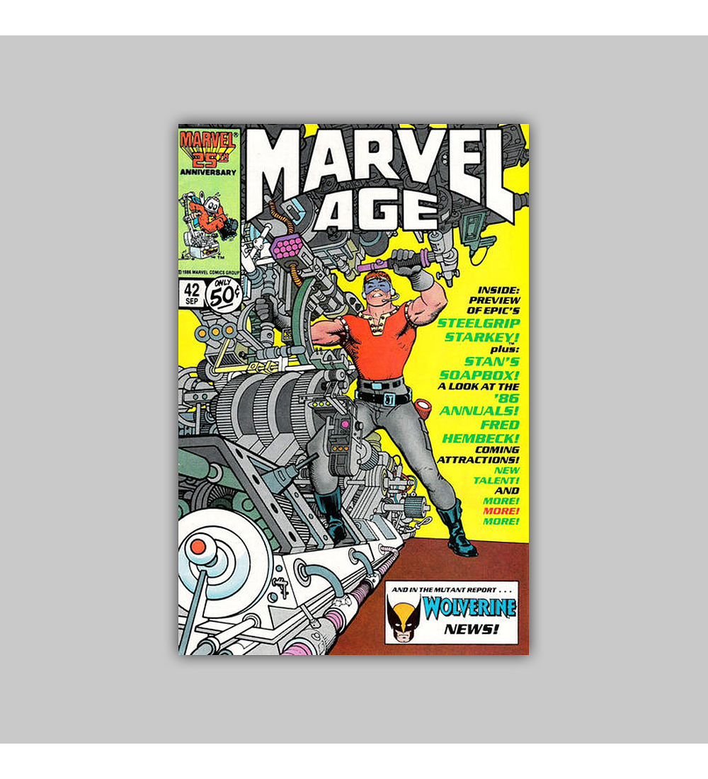 Marvel Age 42 1986