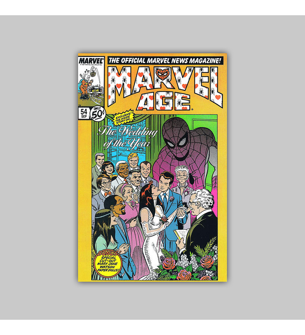 Marvel Age 54 1986