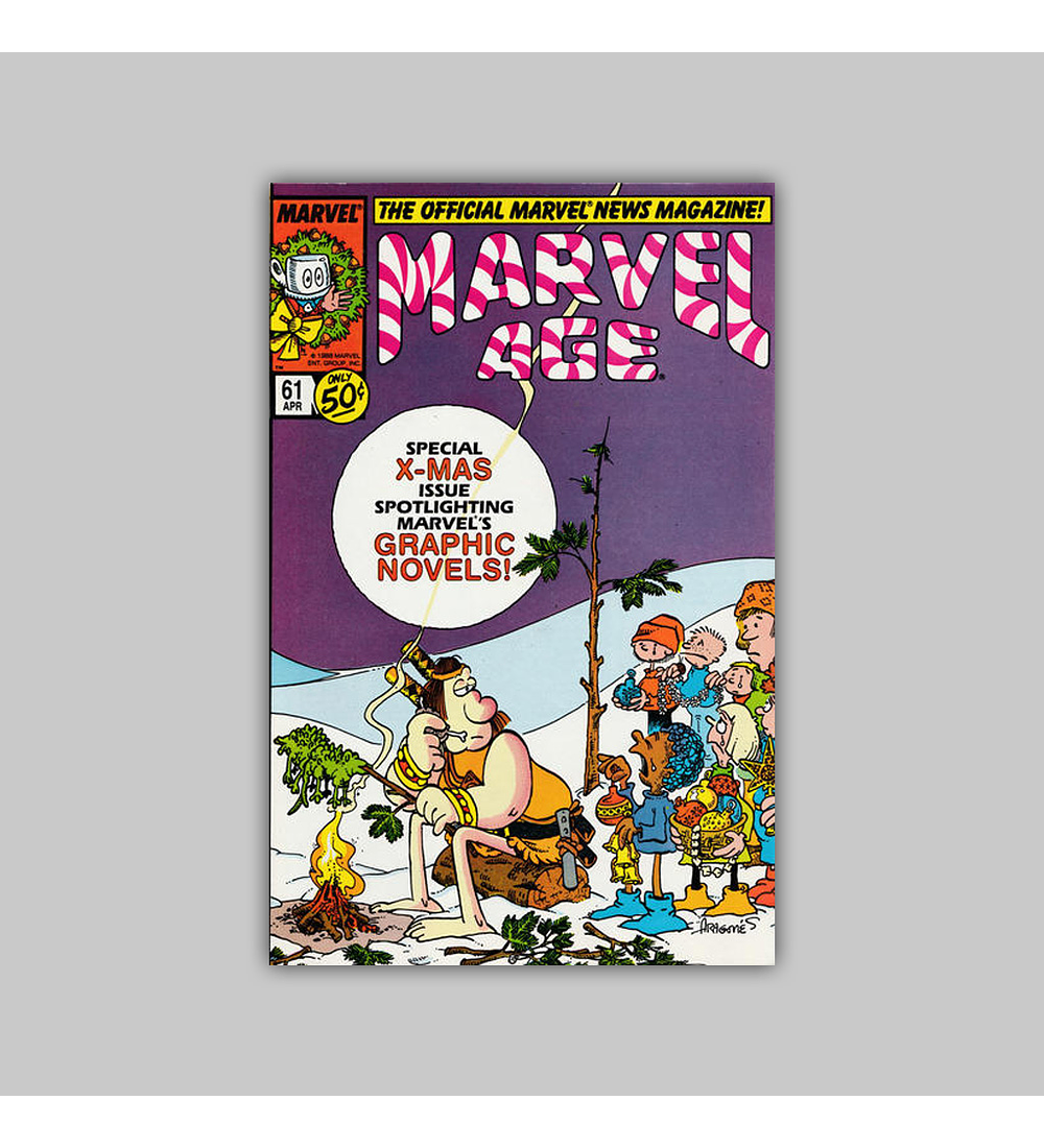 Marvel Age 61 1988