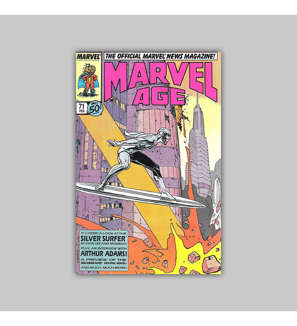 Marvel Age 71 1989