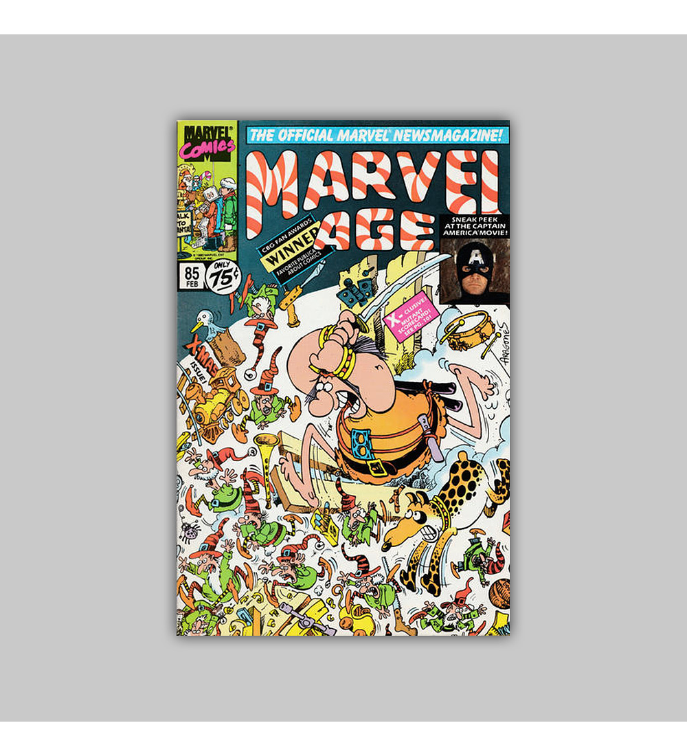 Marvel Age 85 1990