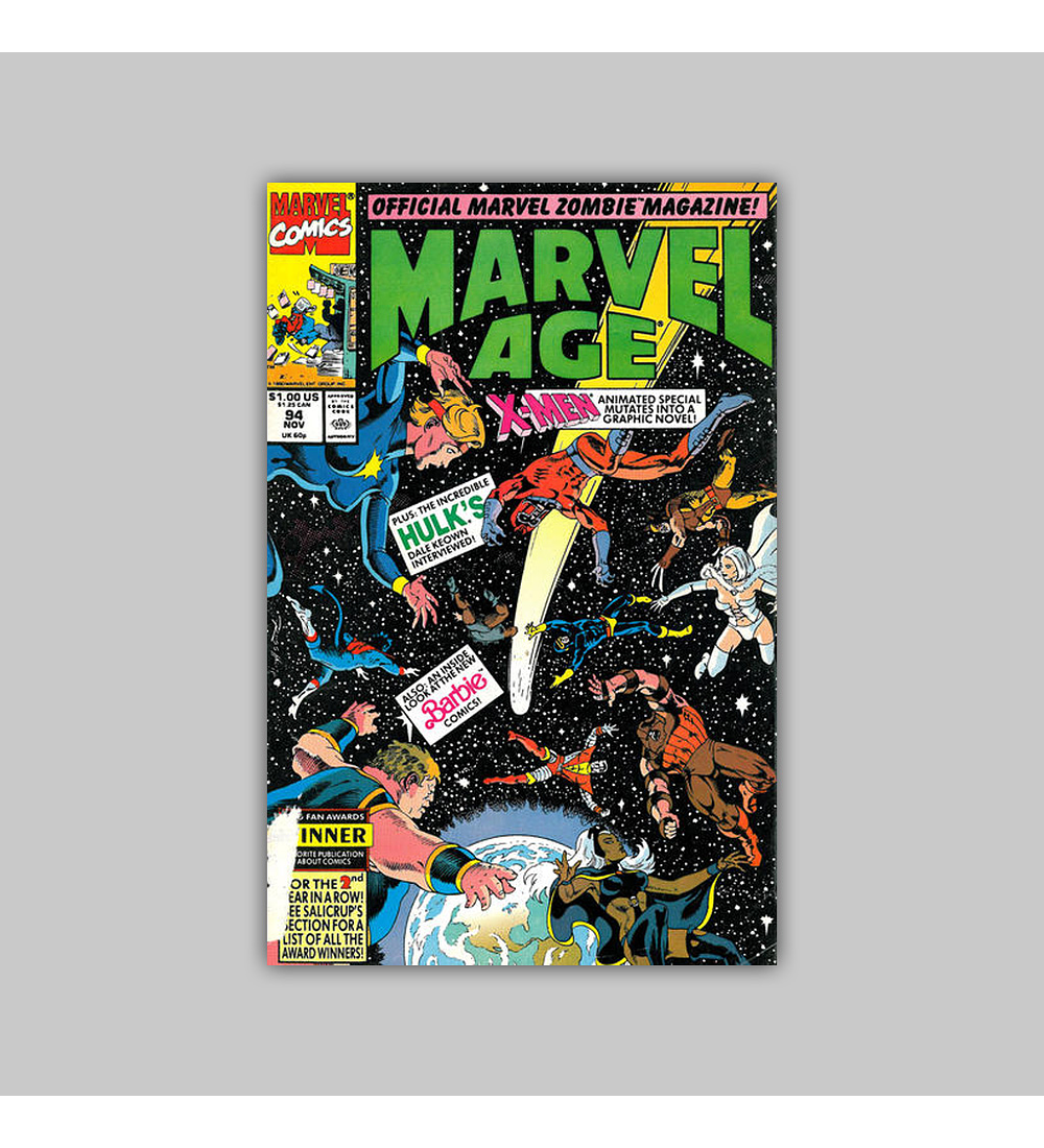 Marvel Age 94 1990