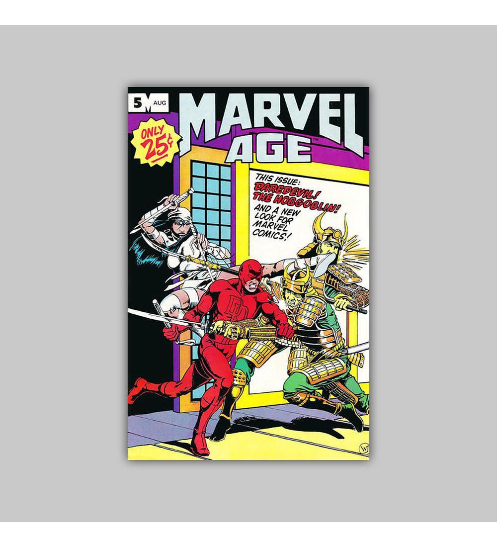 Marvel Age 5 1983