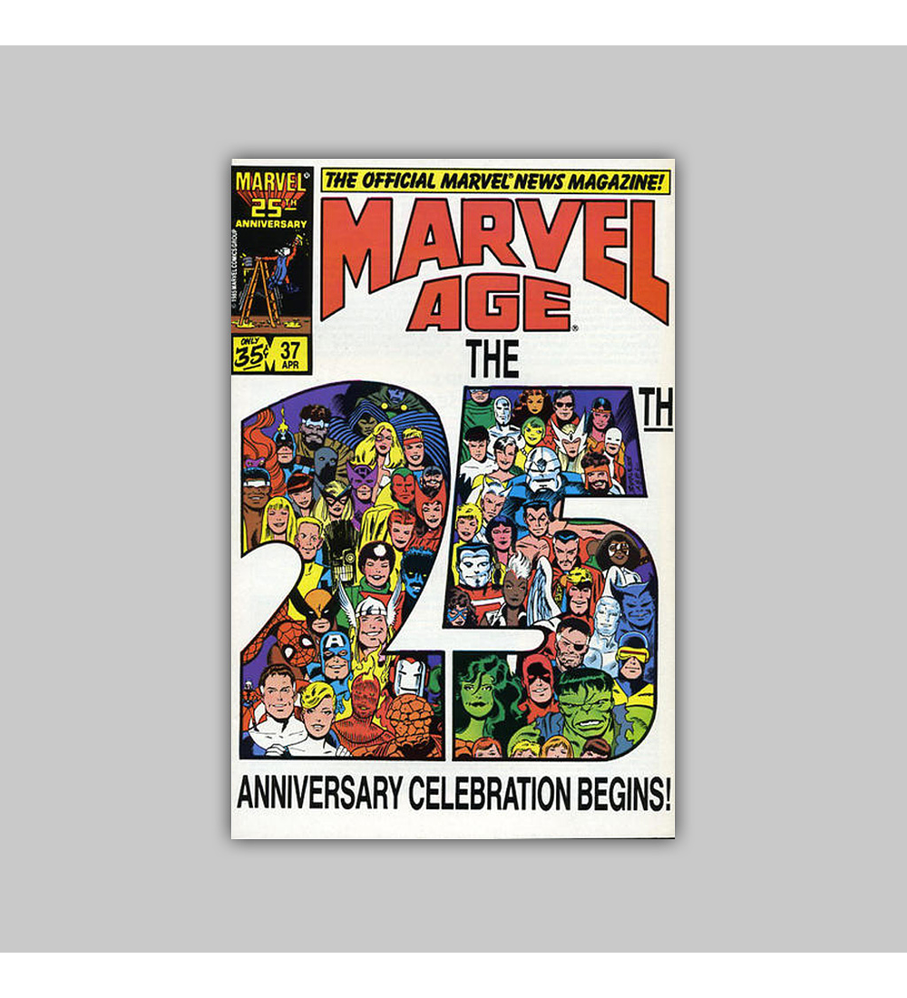 Marvel Age 37 1986