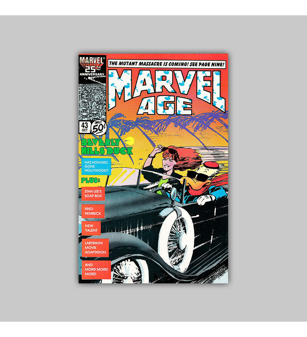 Marvel Age 43 1986