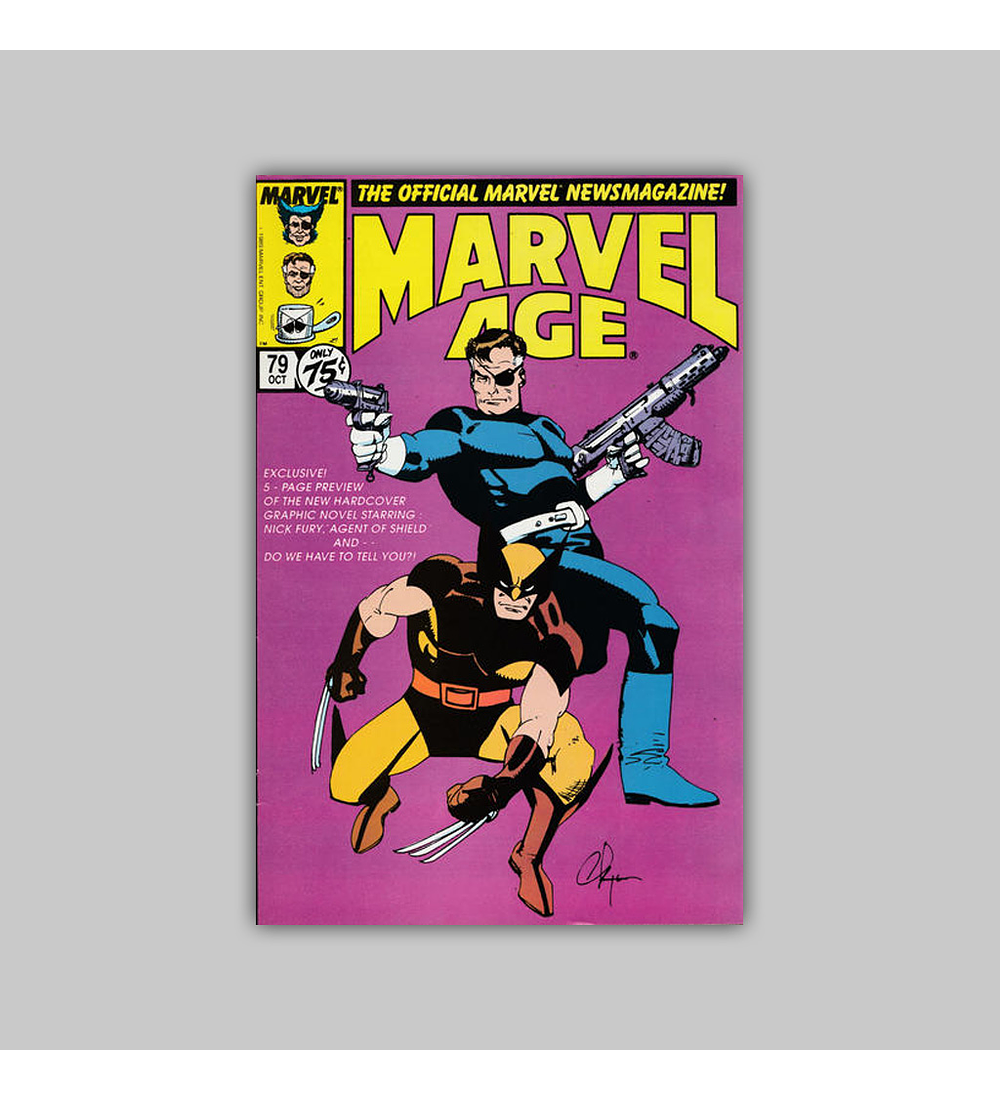Marvel Age 79 1989
