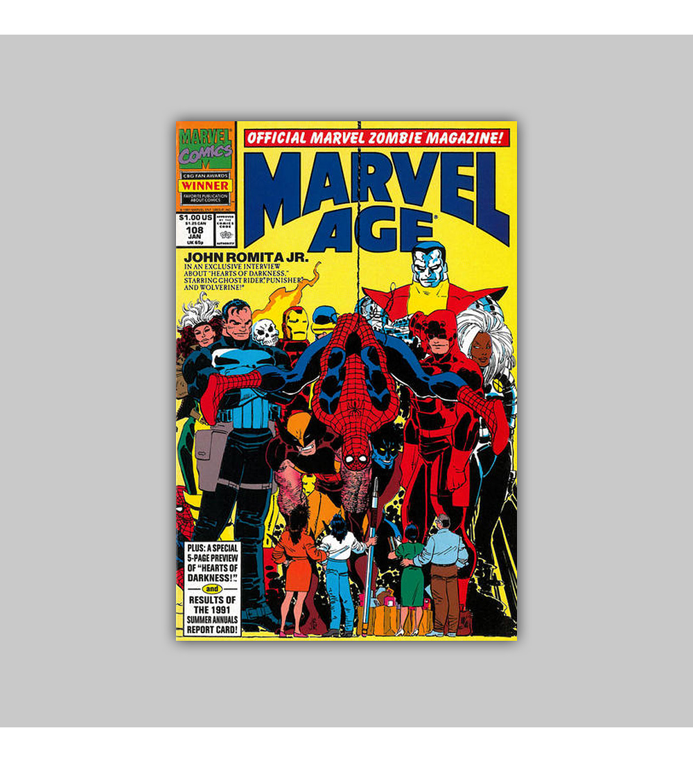 Marvel Age 108 1992
