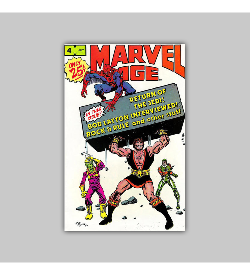 Marvel Age 4 1983