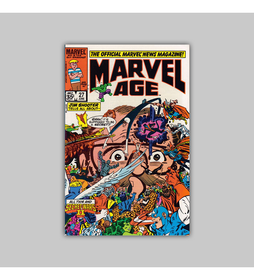 Marvel Age 27 1985