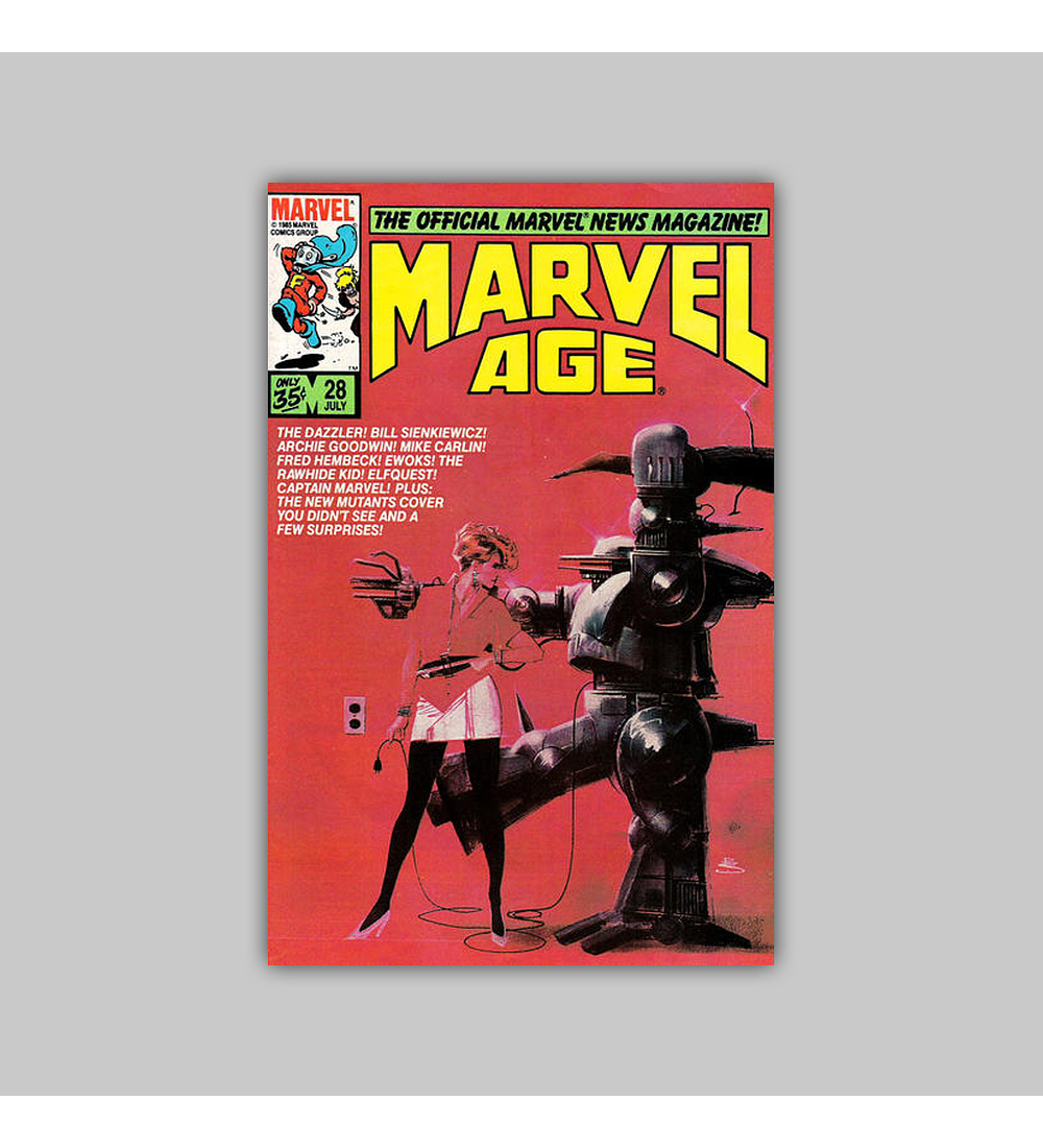 Marvel Age 28 1985