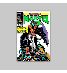 Marvel Age 31 1985