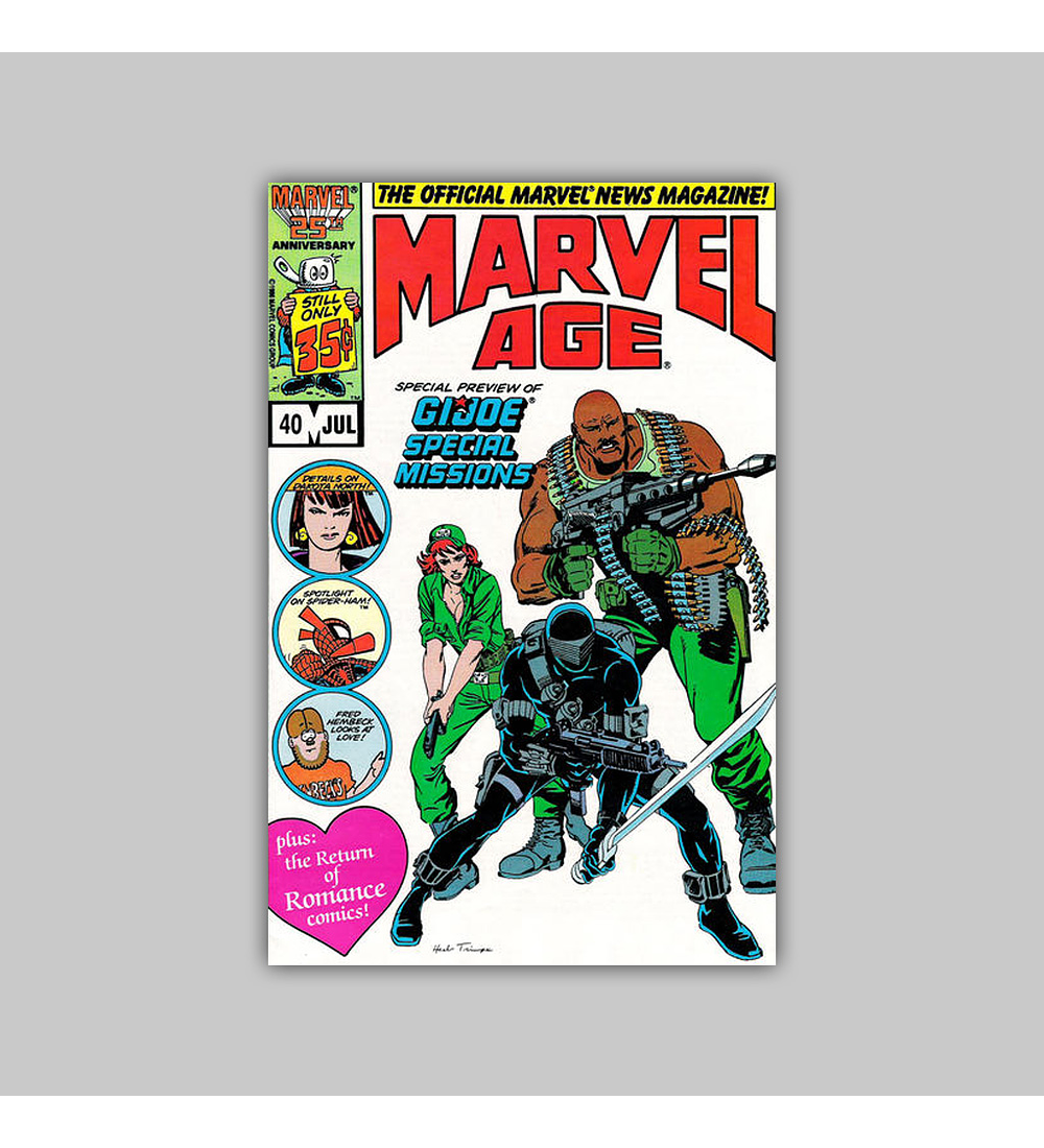Marvel Age 40 VF (8.0) 1986