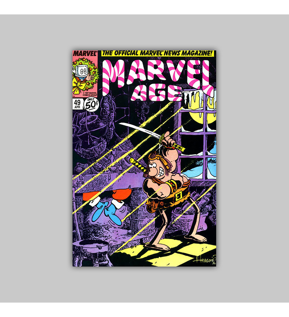 Marvel Age 49 1987