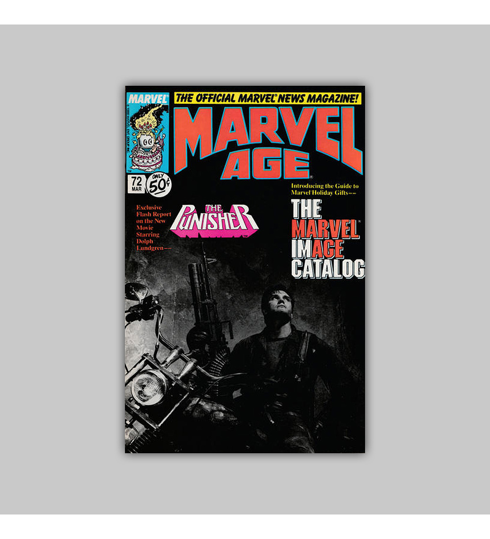 Marvel Age 72 1989