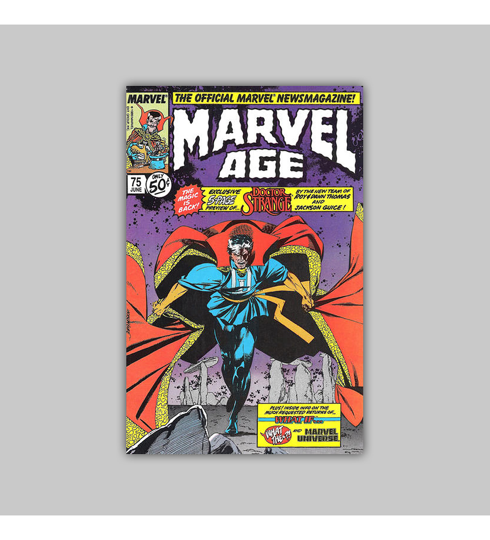 Marvel Age 75 1989