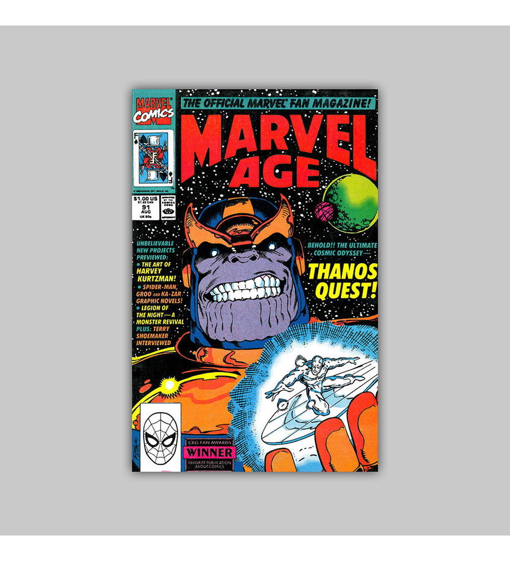 Marvel Age 91 1990