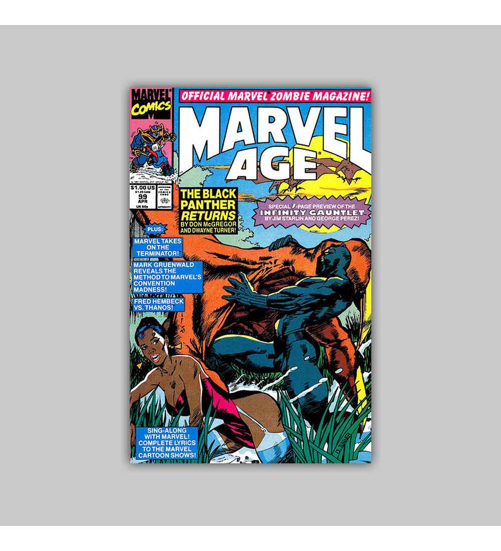 Marvel Age 99 1991