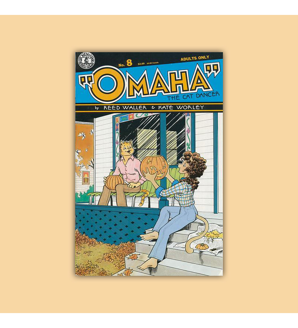 Omaha the Cat Dancer 8 1987