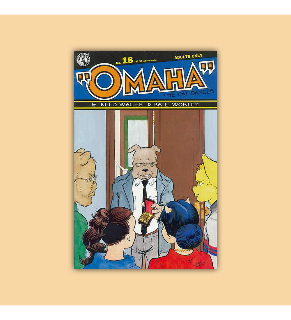 Omaha the Cat Dancer 18 1993