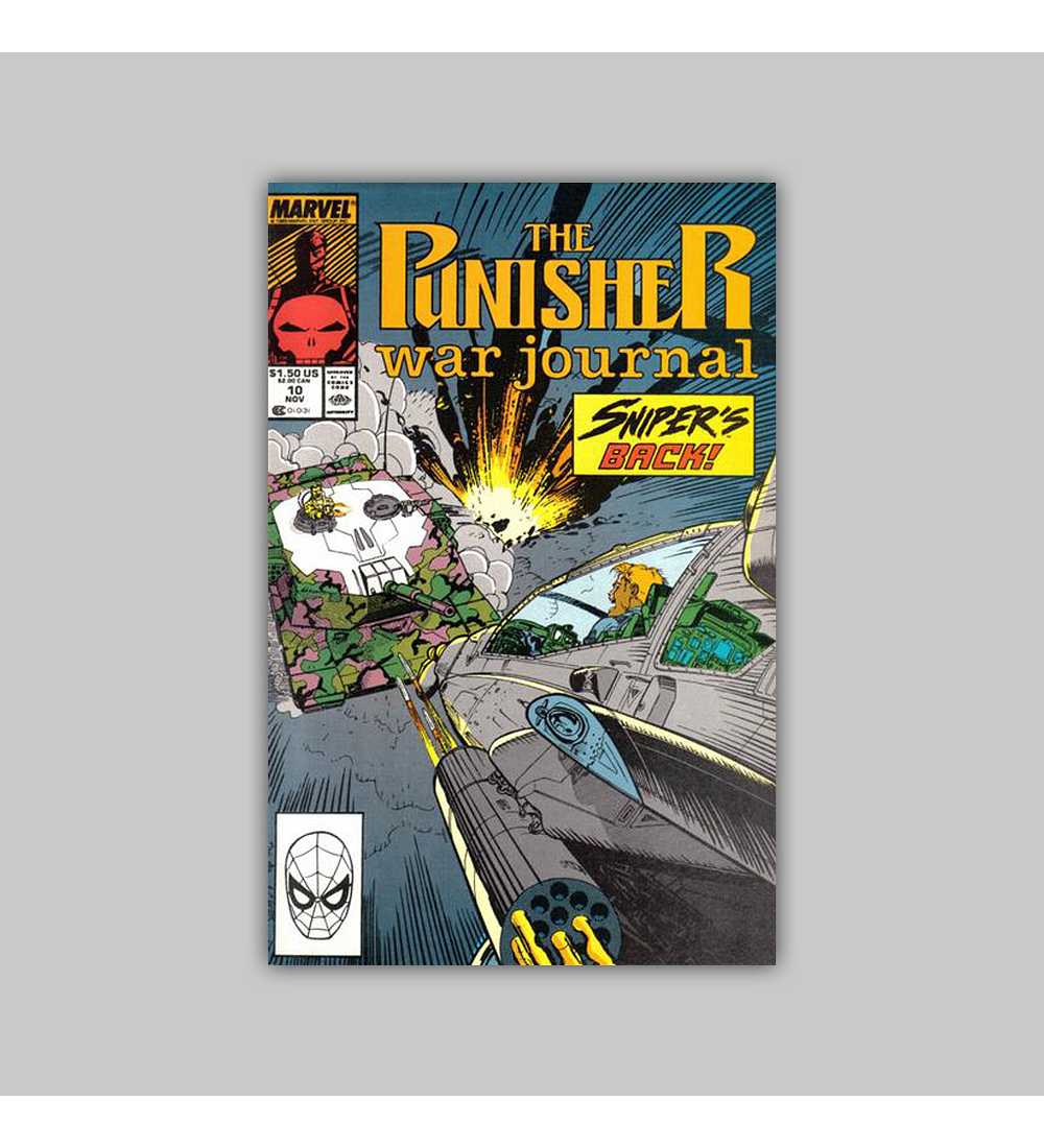 The Punisher War Journal 10 1989
