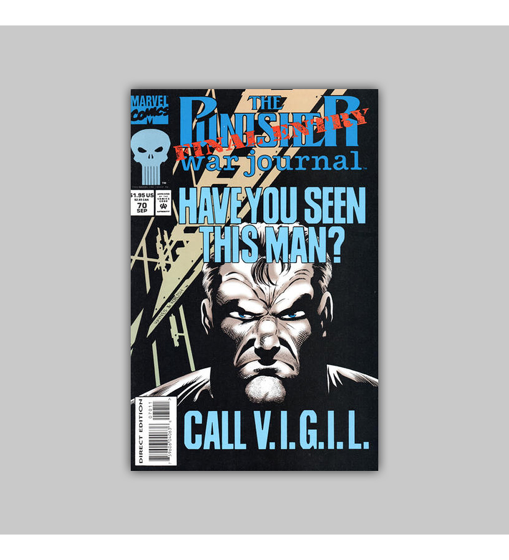 The Punisher War Journal 70 1994