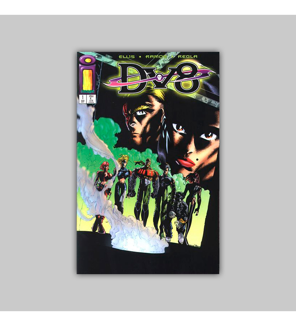 DV8 (complete set of eight different covers) 1 1996
