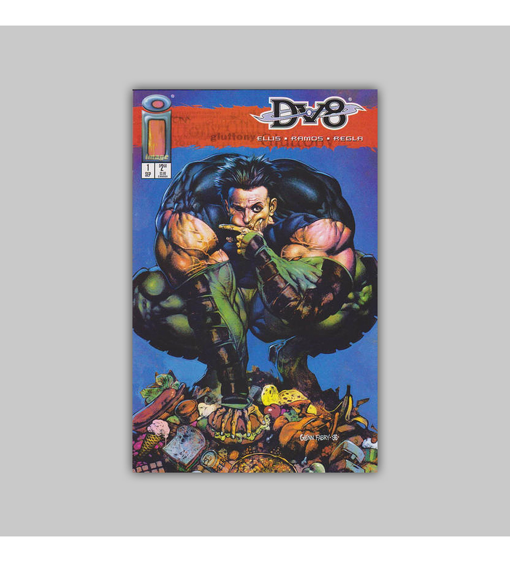 DV8 (complete set of eight different covers) 1 1996