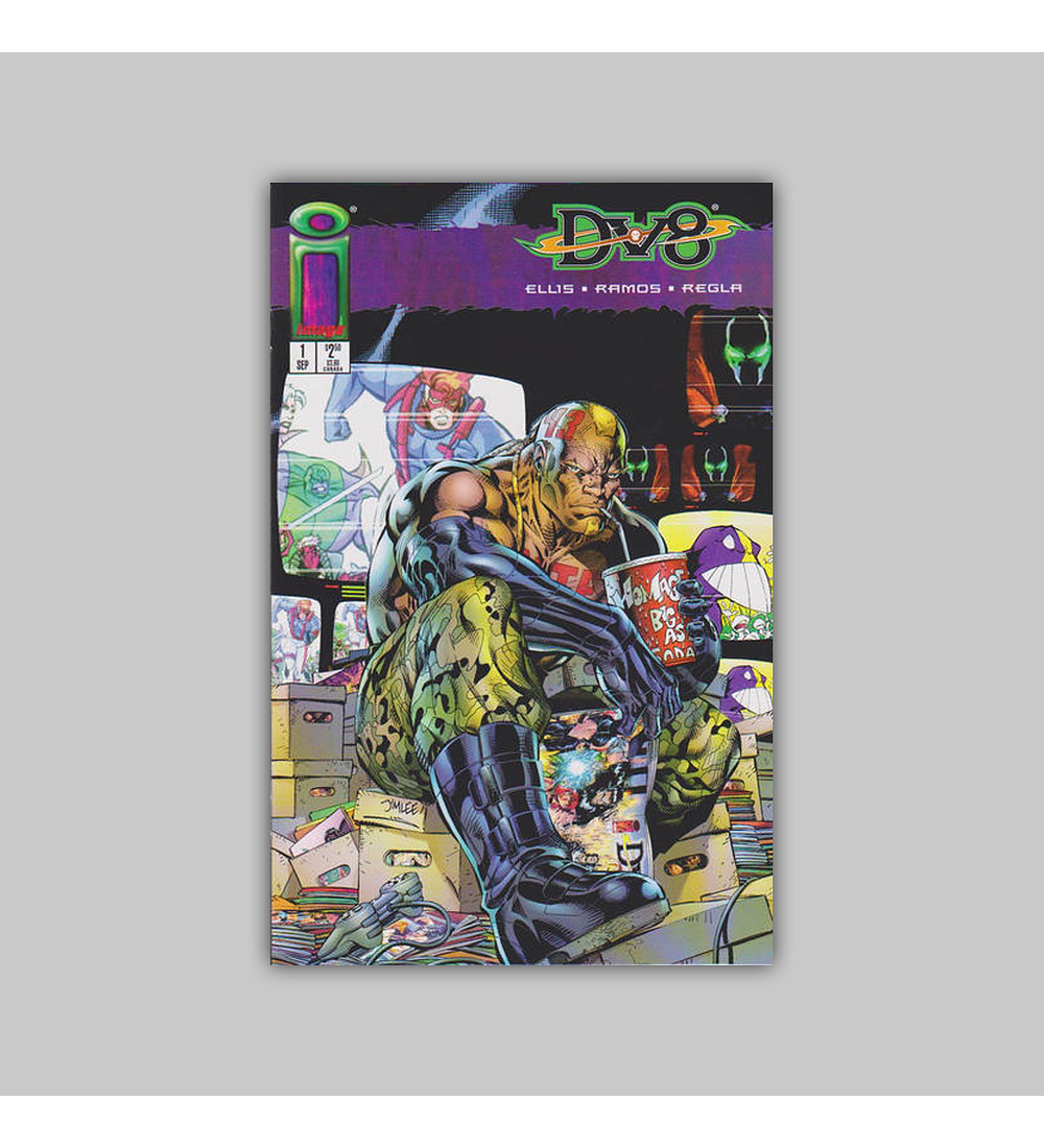 DV8 (complete set of eight different covers) 1 1996