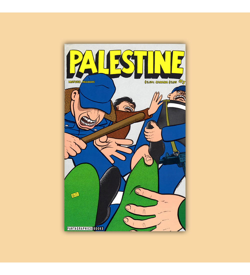 Palestine 3 Signed 1993